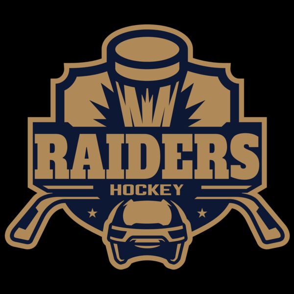 Raiders Hockey logo template Thumbnail